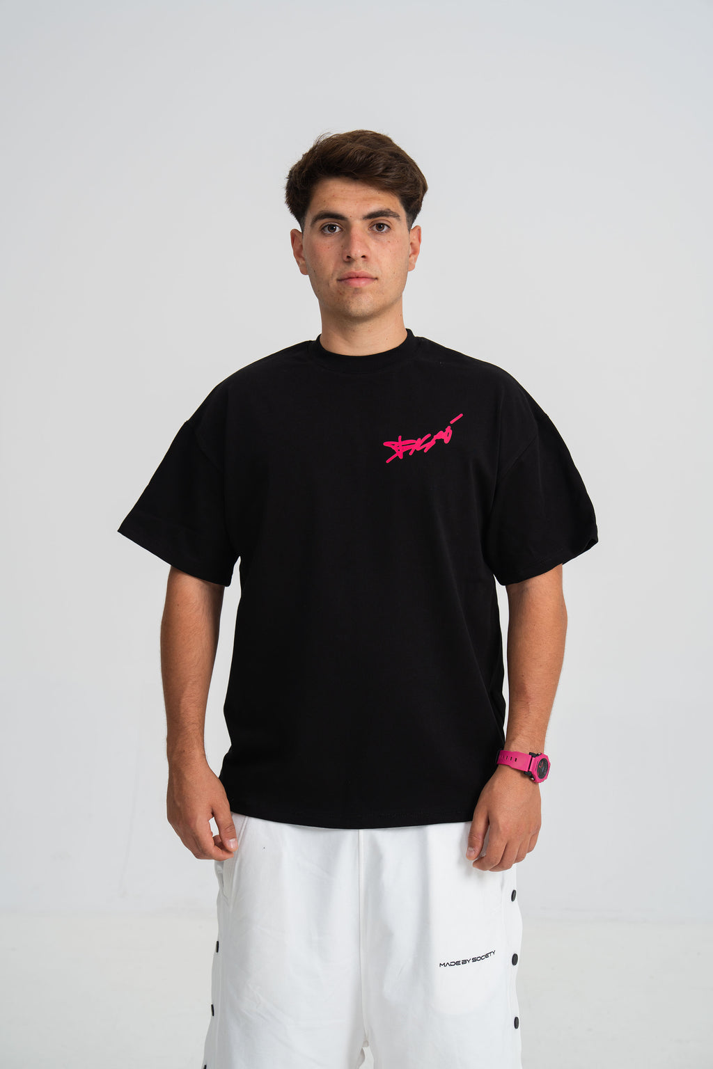 Tricou M6 V10 Teava Goala Negru