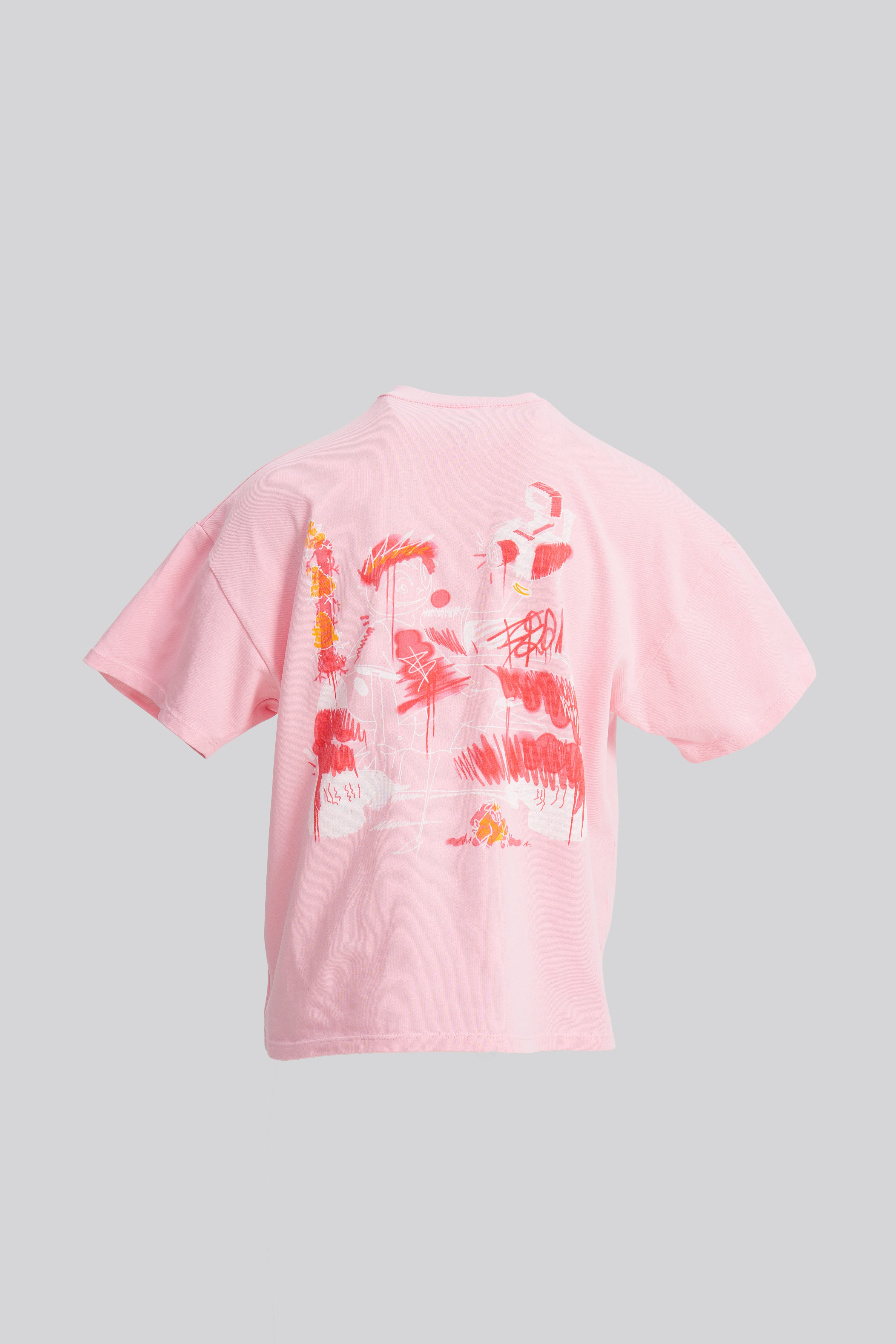 Tricou M6 V10 Teava Goala Roz