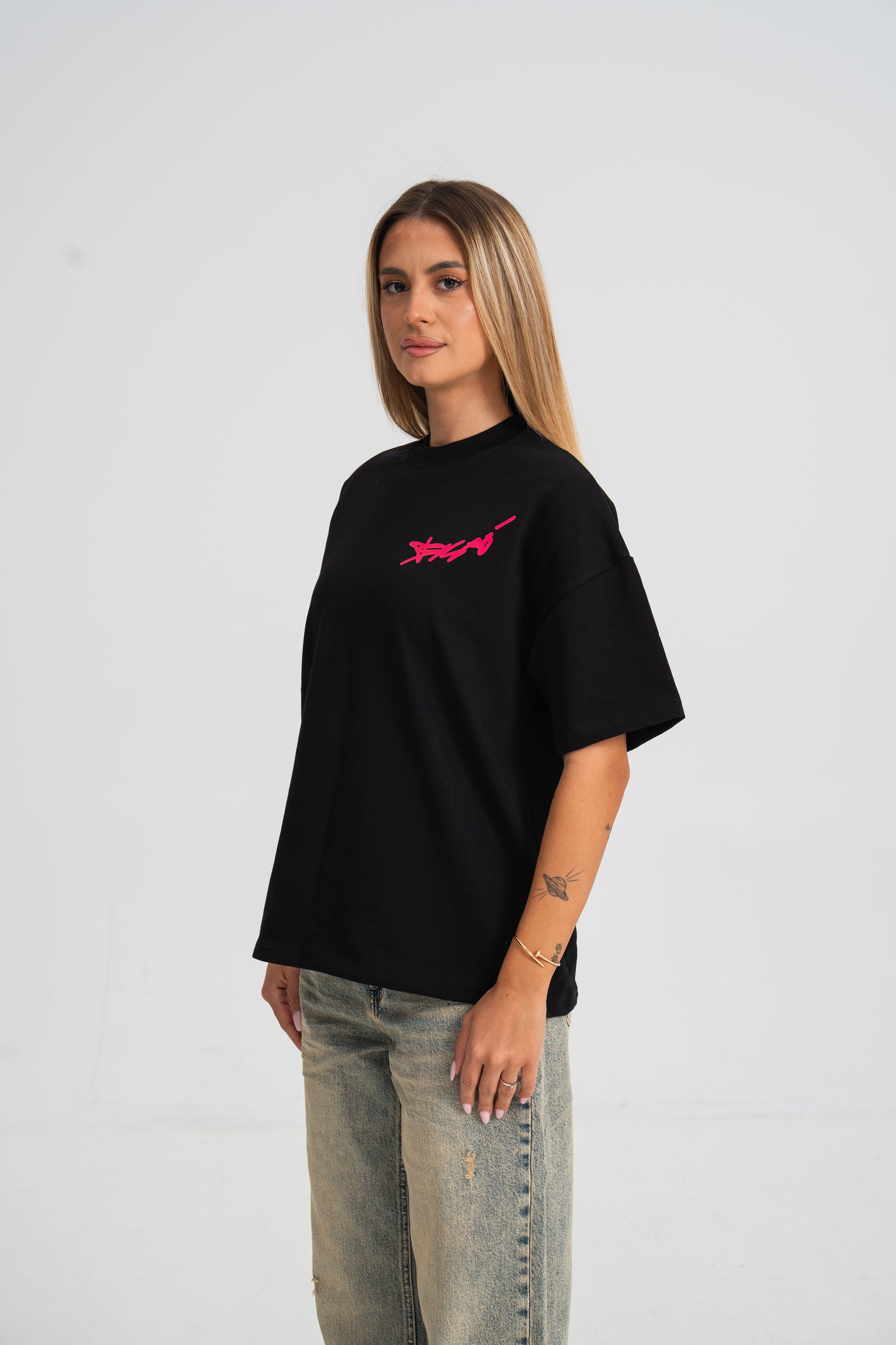 Tricou M6 V10 Teava Goala Negru