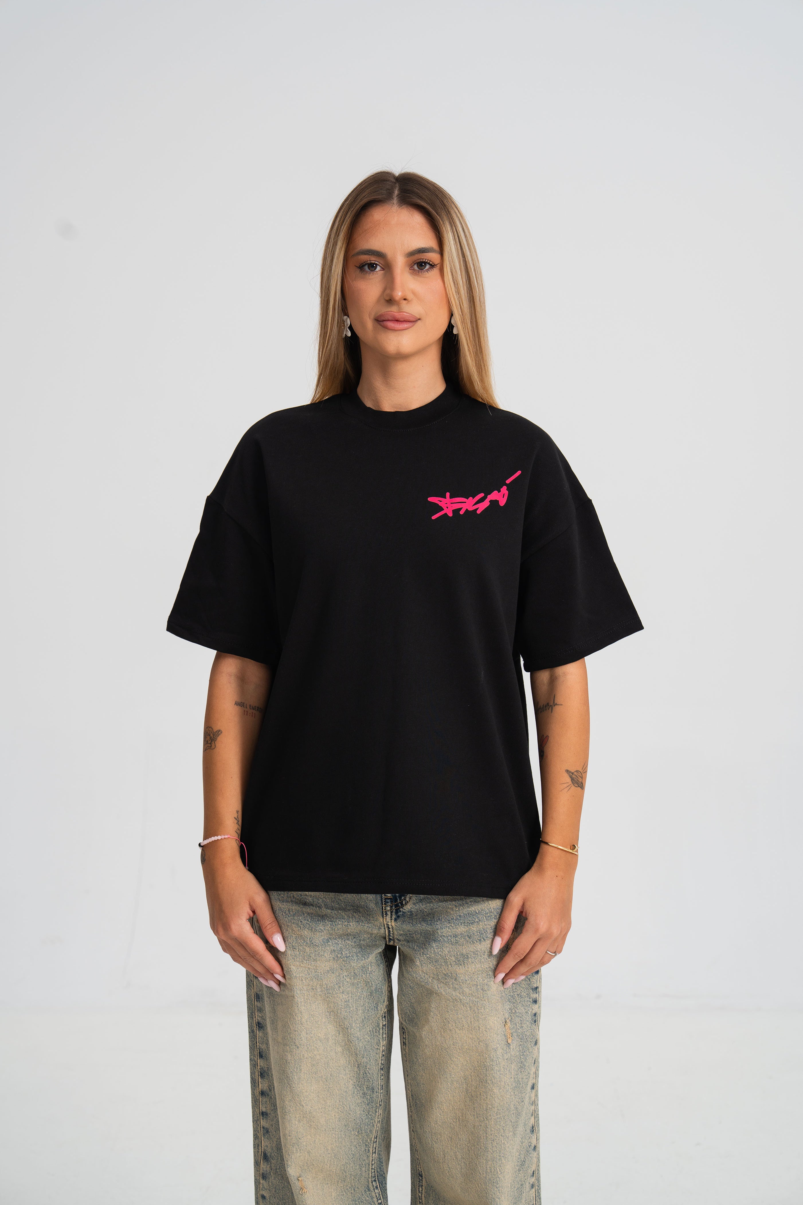 Tricou M6 V10 Teava Goala Negru