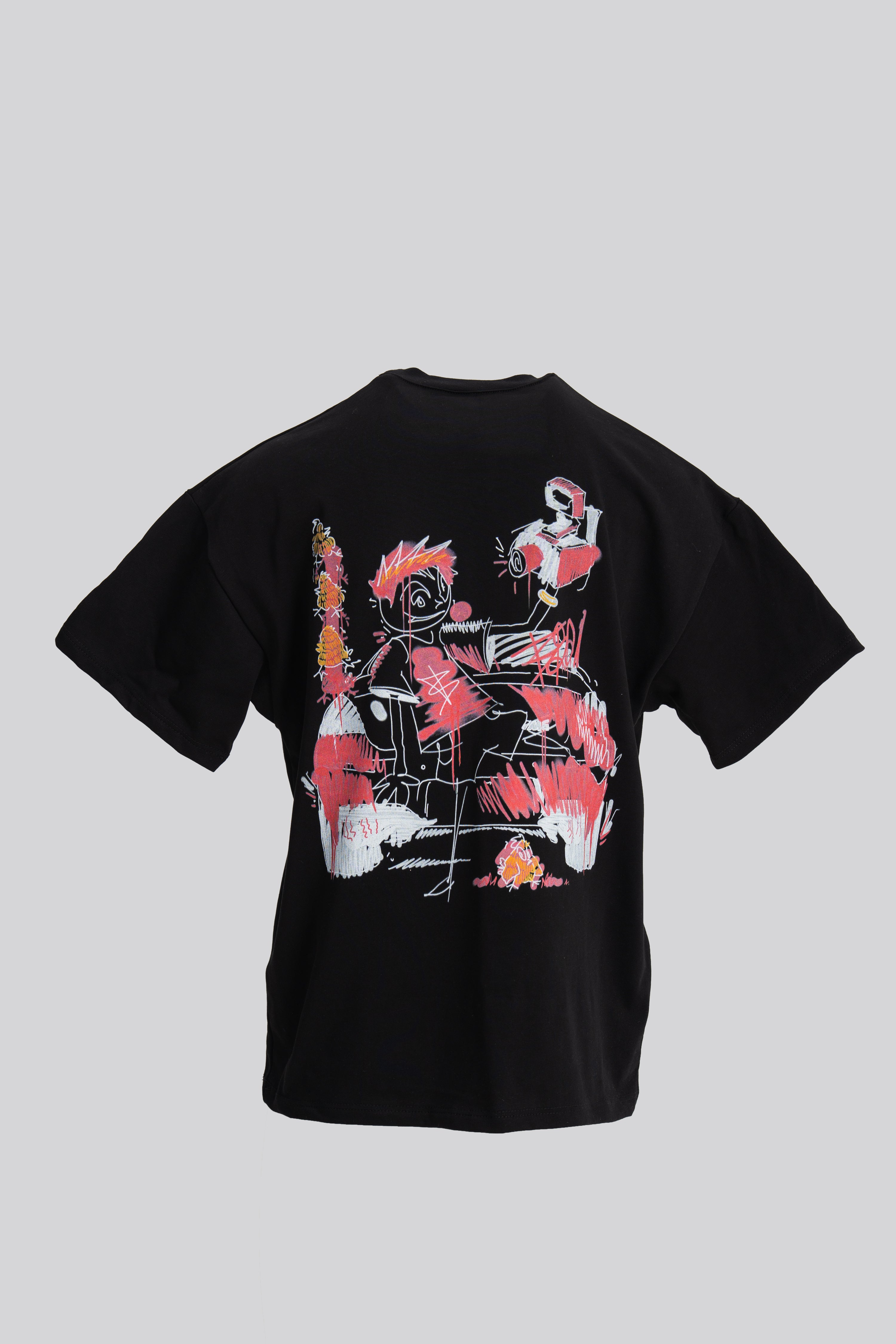 Tricou M6 V10 Teava Goala Negru