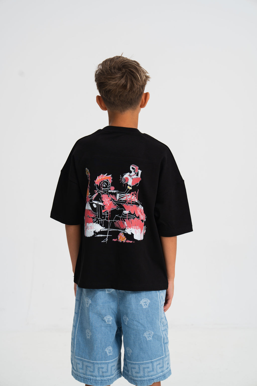 Tricou M6 V10 Teava Goala Negru