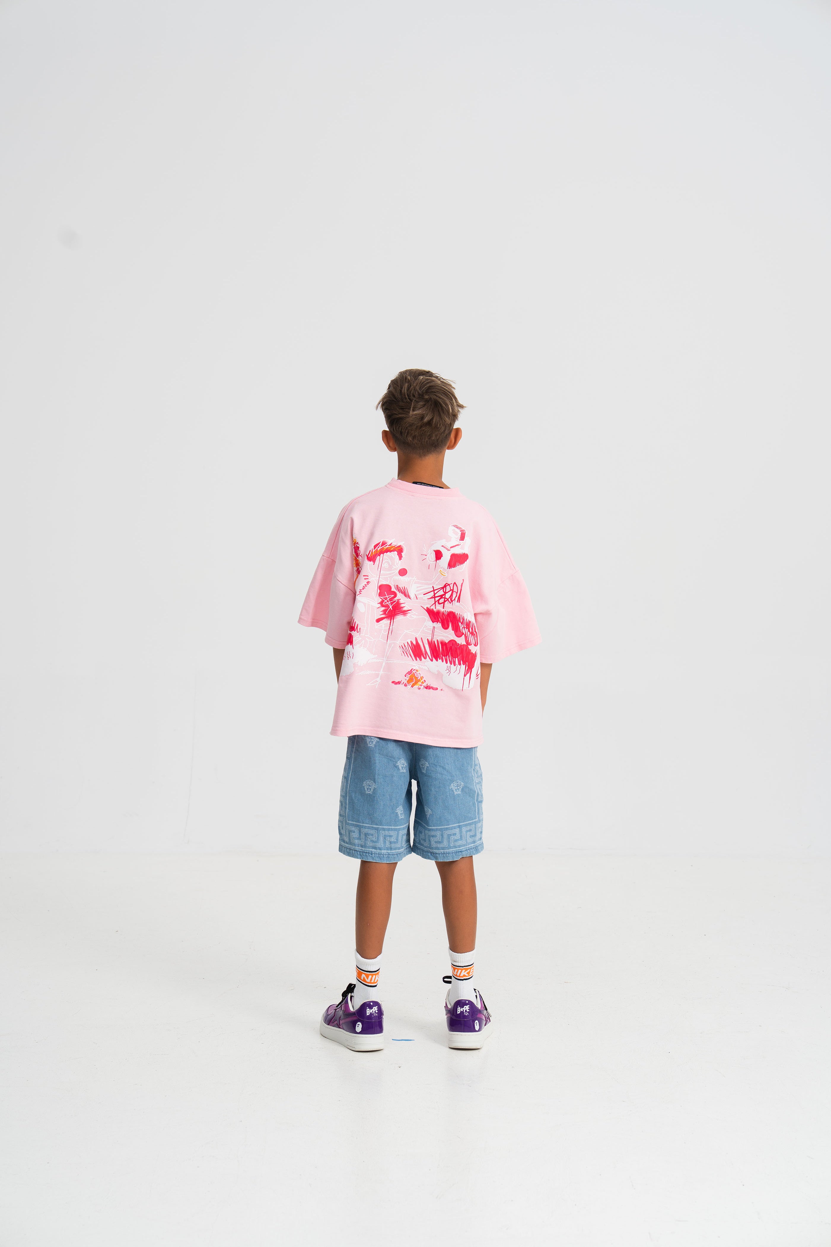 Tricou M6 V10 Teava Goala Roz